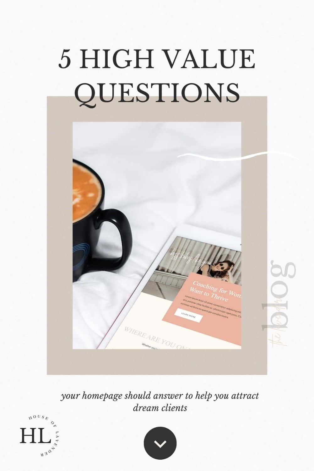 Top 5 questions your homepage should answer - House Of Lavenders