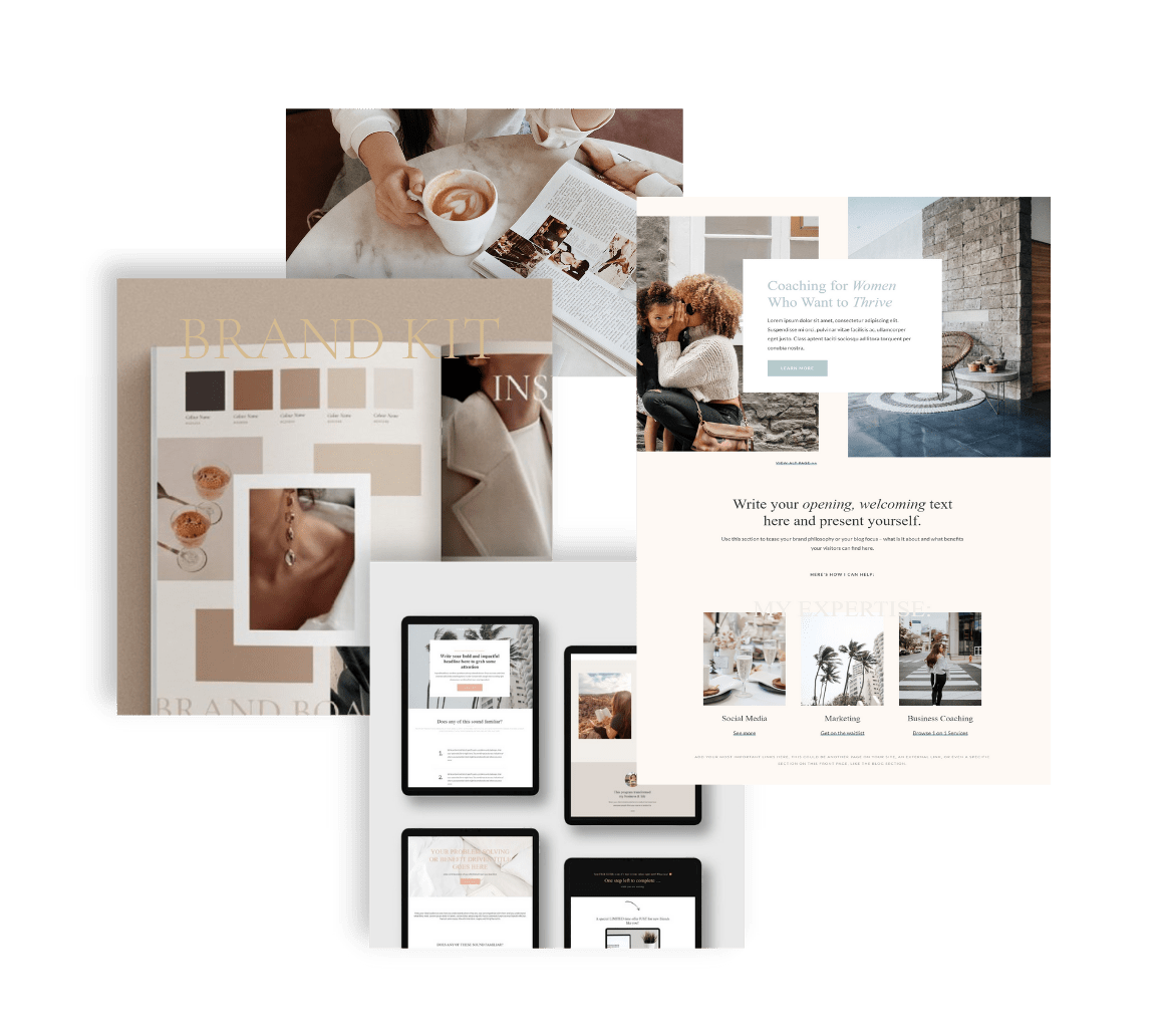 Strategic Website Templates For Creatives - House Of Lavenders