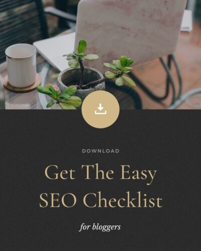 Easy SEO Checklist - FREE download - by House Of Lavenders